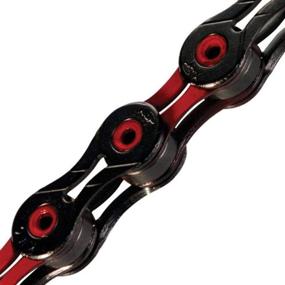 img 3 attached to 🔥 High-Performance KMCA0 X10SL DLC Black-RED 116L Chain: Superior Durability and Style