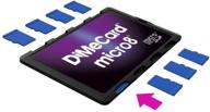 dimecard micro8 microsd memory writable logo
