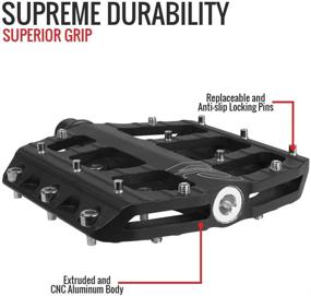 img 1 attached to 🚲 VP Components VP-Vice Bike Pedals (2-Pack)