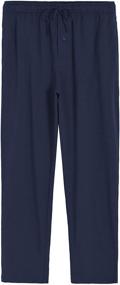 img 4 attached to Latuza Cotton Lounge Pajama Pants Men's Clothing