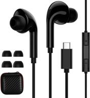 high-quality usb c headphones designed for ipad pro logo