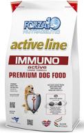 🐶 forza10 active immuno support diet dry dog food: limited ingredient 8 pound bag for adult dogs logo