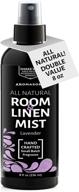 🌿 aromasong lavender room & linen spray: 8 oz all-natural stress relief, refreshing scent for sheets, pillows & more логотип