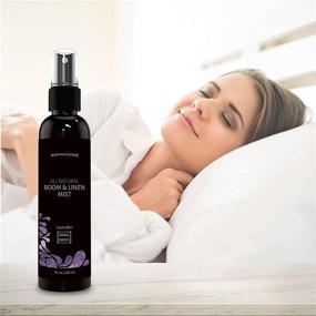 img 2 attached to 🌿 Aromasong Lavender Room & Linen Spray: 8 Oz All-Natural Stress Relief, Refreshing Scent for Sheets, Pillows & More