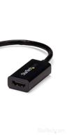 startech.com адаптер displayport к hdmi - активный видео конвертер 4k 30 гц - ultra hd dp 1.2 к hdmi 1.4 адаптер (dp2hd4ks) логотип