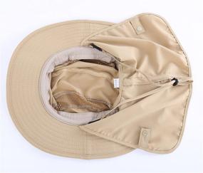 img 1 attached to 🎩 Protective Outdoor Boys' Accessories and Hats & Caps by Home Prefer for Safari Adventures