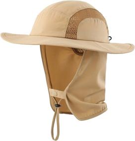 img 3 attached to 🎩 Protective Outdoor Boys' Accessories and Hats & Caps by Home Prefer for Safari Adventures