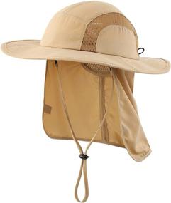 img 4 attached to 🎩 Protective Outdoor Boys' Accessories and Hats & Caps by Home Prefer for Safari Adventures
