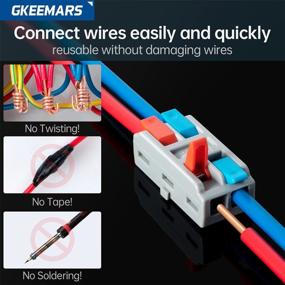 img 3 attached to GKEEMARS Upgraded Compact Connectors 20 12AWG