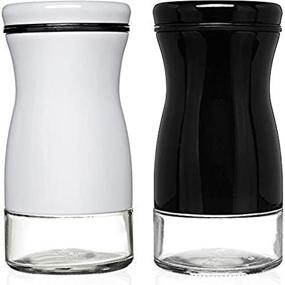 img 2 attached to 🧂 Versatile CHEFVANTAGE Pepper Shakers: Adjustable Holes for Enhanced Food Service