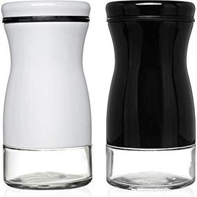 img 1 attached to 🧂 Versatile CHEFVANTAGE Pepper Shakers: Adjustable Holes for Enhanced Food Service