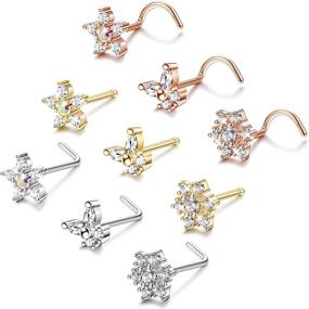 img 4 attached to Drperfect Snowflake Butterfly Surgical Piercing