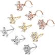 drperfect snowflake butterfly surgical piercing logo
