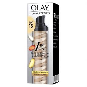 img 2 attached to Olay Total Effects Tone Correcting CC Cream with SPF 15 - Your Ultimate Skincare Solution in 1.7 fl oz