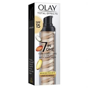 img 3 attached to Olay Total Effects Tone Correcting CC Cream with SPF 15 - Your Ultimate Skincare Solution in 1.7 fl oz