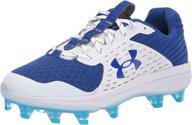 under armour mens baseball white men's shoes in athletic logo