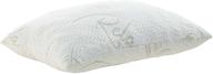 🌙 modway relax shredded memory foam pillow - get a restful sleep with standard/queen size extra firm support! logo