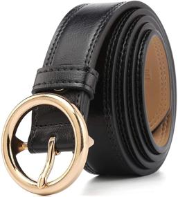 img 4 attached to CARDANRO Genuine Leather Business Elegant Women's Accessories and Belts