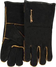 img 3 attached to 🧤 Premium Leather Welding Gloves by Forney 53425: Superior Protection for Welders