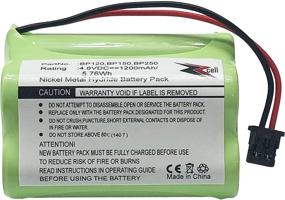 img 3 attached to 🔋 Аккумулятор ZZcell для Bearcat Sportcat BP120/BP150/BP180/BP250, Uniden BBTY0356001 NASCAR SPORTCAT SC140/SC140B/SC150/SC150B/SC150Y/SC180/SC180B - 1200 мАч