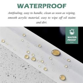 img 1 attached to 🛀 Ultimate Waterguard: Secure Waterproof Adhesive Bathtub Bathroom Protector