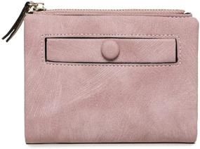 img 4 attached to Women's Bifold Leather Wallet - Ladies' Handbags, Wallets & Accessories