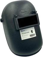 🔥 brufer 216041 welding helmet: flip-up movable lens for enhanced safety and convenience logo