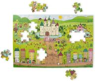 🧩 melissa & doug natural giant puzzle: enhancing fun and learning with jumbo puzzles логотип