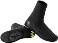 rockbros winter cycling shoe covers - windproof bike bicycle overshoes for men & women, thermal warmers logo