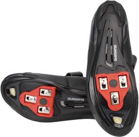 img 1 attached to Enhance Your Indoor Cycling Experience with Inkesky Bike Cleats Compatible with Peloton/Look Delta - 9 Degree Float