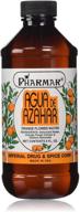 pharmark's agua de azahar: 8 oz. orange flower-blossom water 4-pack – pure refreshment! logo