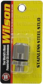 img 1 attached to 🔗 305-610 Heavy Duty Stainless Steel CB Antenna Stud by Wilson Antenna