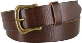 img 3 attached to 👒 Women's Casual Leather Antiqued Buckle Men's Accessories: Timeless Style Meets Versatile Charm