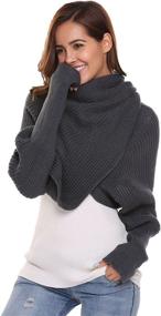 img 2 attached to Stylish Blanket Scarf for Women: Gorgeous Accessories, Women's Scarves & Wraps