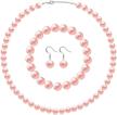 jewelry simulated necklace bracelet earrings women's jewelry logo