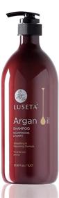 img 1 attached to 🔆 Luseta Argan Oil Moisture & Repair Shampoo 33.8oz: Nourish and Revitalize Your Hair