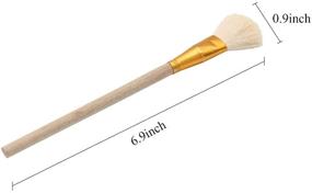 img 2 attached to Gilding Brush Sweeper Painting Coloring Painting, Drawing & Art Supplies