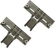 🔧 w10350376 dishwasher top rack adjuster replacement - compatible with whirlpool & kenmore dishwashers - 2-pack логотип