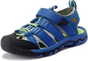 img 4 attached to Atika Sandals - Outdoor Athletic Toddler Boys' Shoes Ideal for Sandals