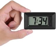 tmishion digital lcd table car dashboard desk clock with ⏰ date, time, and calendar display - 3.0 x 1.7 x 0.7 inch logo