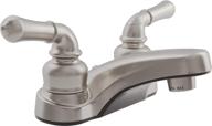 🚿 dura faucet df-pl700c-sn rv кран для ванной комнаты в стиле "brushed satin nickel" с двумя отверстиями и классическими ручками - улучшен для seo логотип