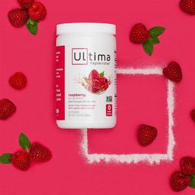 img 2 attached to 🥤 Ultima Replenisher Raspberry Electrolyte Hydration Drink Mix (90 Servings)