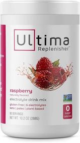 img 4 attached to 🥤 Ultima Replenisher Raspberry Electrolyte Hydration Drink Mix (90 Servings)