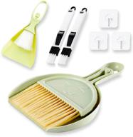 🐇 mini hangable broom and dustpan set - cute bunny cleaning tool for animal litter - ideal small dustpan and brush set for guinea pigs logo