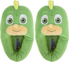 img 4 attached to Slippers PJ Masks Slip-On Shoes for Toddler Boys in Slippers