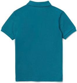 img 1 attached to 👕 Stylish and Trendy: Lacoste Boys' Summer Badge Pique Polo Shirt - Shop Now!