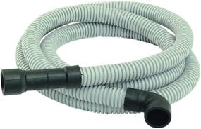 img 4 attached to Universal-Fit Gray Dishwasher Discharge Hose - Eastman 91218, 8 Ft Length, Corrugated Design