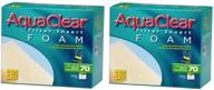 aquaclear foam inserts 6 pack model logo