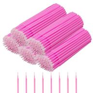 goworth 500pcs durable micro disposable eyelash extension 💆 applicators: perfect mascara brush for makeup, cleaning, and eyelash extensions logo