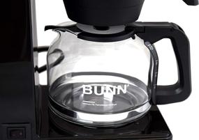 img 1 attached to BUNN GRB Velocity Brew 10-Cup Home Coffee Brewer, in Sleek Black Finish